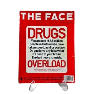 The Face Magazine June 1998 Volume 3 Number ? Dr*gs Overload